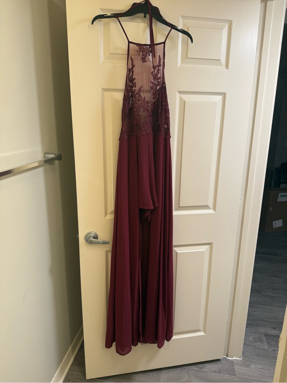 Love Culture Lace High Low Dress